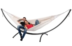 Hangmat Tropilex Double Comfort White -Kampeeruitrusting Winkel hammock comfort white 52