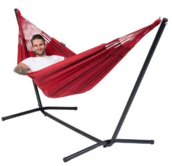 Hangmat Tropilex Single Dream Red 17 Hangmat Tropilex Single Dream Red -Kampeeruitrusting Winkel hammock dream red 52