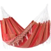 Hangmat Tropilex Family Fringes Terracotta -Kampeeruitrusting Winkel hammock fringes terracotta 01