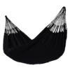 Hangmat Tropilex Family Luxe Black -Kampeeruitrusting Winkel hammock luxe black 01