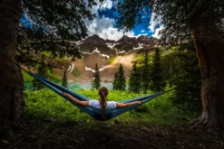 Hangmat Tropilex Travel Single Outdoor Mercury -Kampeeruitrusting Winkel hammock outdoor mercury 07