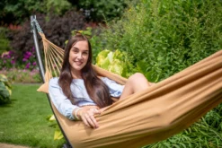 Hangmat Tropilex Single Plain Mocca -Kampeeruitrusting Winkel hammock plain mocca 222