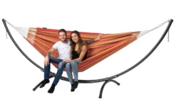 Hangmat Tropilex Double Premium Melon -Kampeeruitrusting Winkel hammock premium melon 51