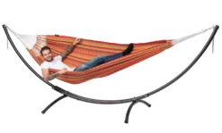 Hangmat Tropilex Double Premium Melon -Kampeeruitrusting Winkel hammock premium melon 53