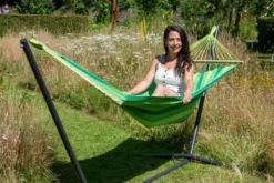 Hangmat Tropilex Single Relax Green -Kampeeruitrusting Winkel hammock relax green 211