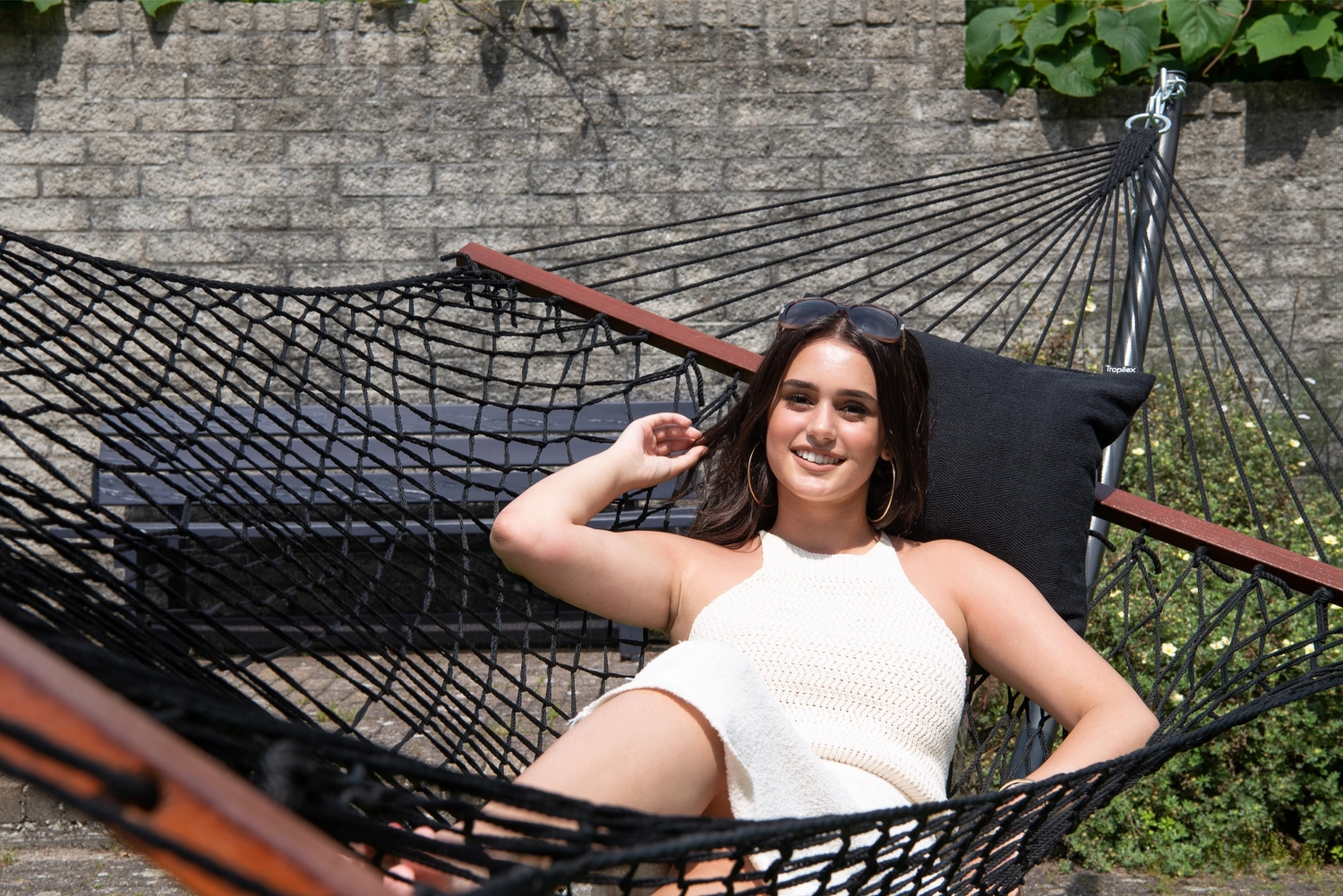 Hangmat Tropilex Family Rope Black 7 Hangmat Tropilex Family Rope Black - Afbeelding 5