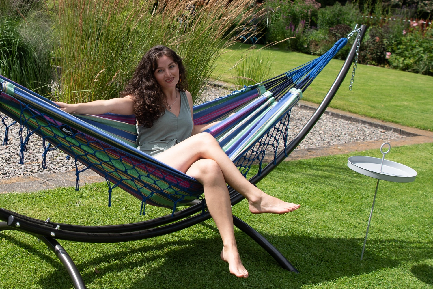 Hangmat Tropilex Single Saba Blueberry 7 Hangmat Tropilex Single Saba Blueberry - Afbeelding 5