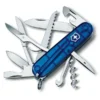 Zakmes Huntsman Transparant Blauw Victorinox -Kampeeruitrusting Winkel huntsman tansparant blauw