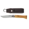 Vouwmes No. 8 Inox Stainless Steel Tradition Hoesje Opinel -Kampeeruitrusting Winkel opinel met hoesje