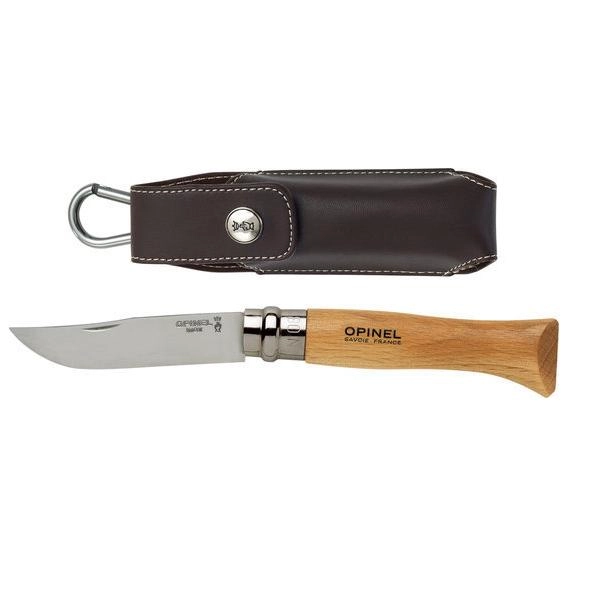 Vouwmes No. 8 Inox Stainless Steel Tradition Hoesje Opinel 3 Vouwmes No. 8 Inox Stainless Steel Tradition Hoesje Opinel