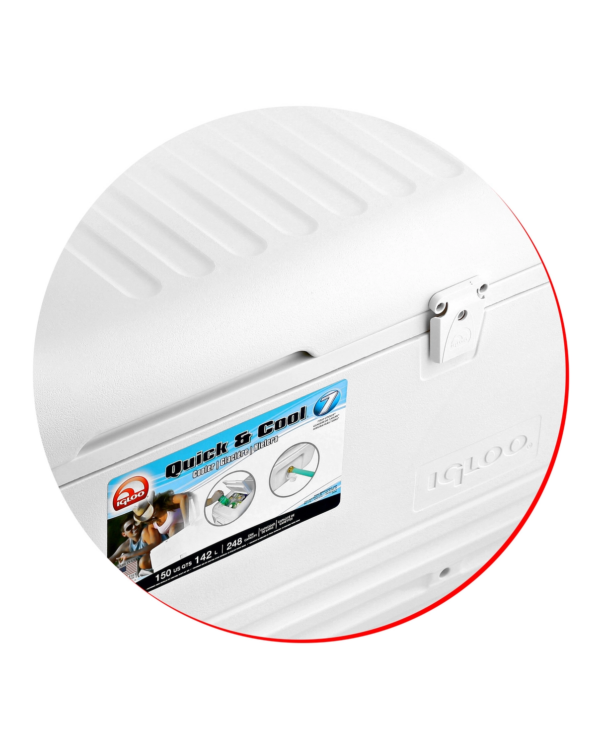 Koelbox Igloo Quick & Cool 150 Wit 5 Koelbox Igloo Quick & Cool 150 Wit - Afbeelding 3