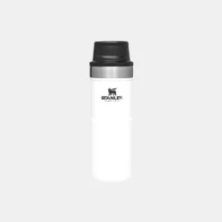 Thermosbeker Stanley The Trigger Action Travel Mug Polar 0,35L -Kampeeruitrusting Winkel thermosbeker stanley the trigger action travel mug polar 035l