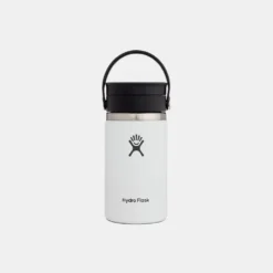 Thermosfles Hydro Flask Wide Mouth Flex Sip Lid White 355 Ml -Kampeeruitrusting Winkel thermosfles hydro flask wide mouth flex sip lid white 355 ml