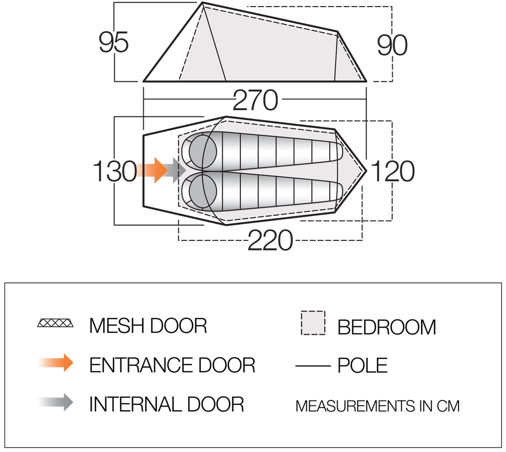 Tent Vango Soul 200 Treetops 9 Tent Vango Soul 200 Treetops - Afbeelding 8